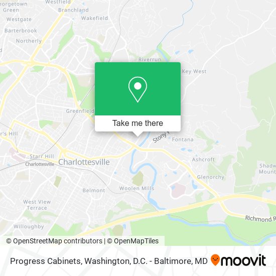 Mapa de Progress Cabinets