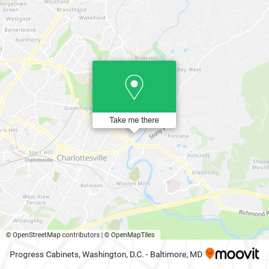 Progress Cabinets map
