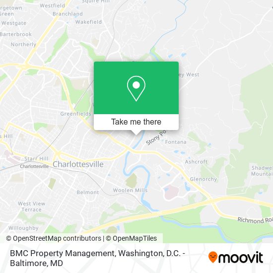 Mapa de BMC Property Management