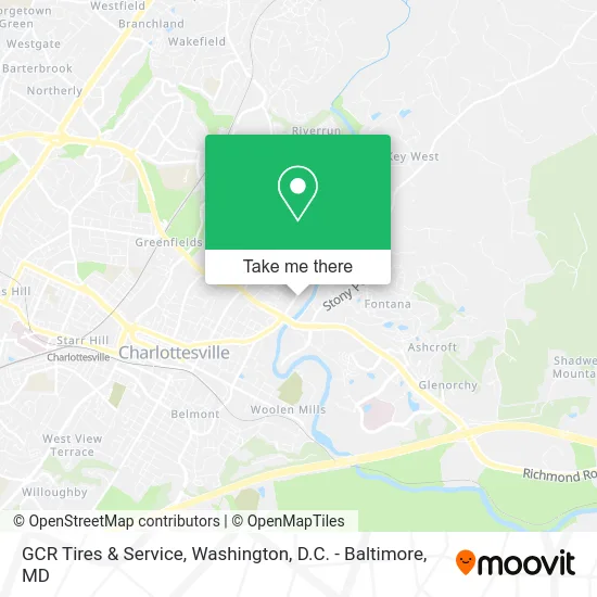 GCR Tires & Service map