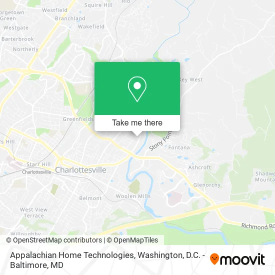 Appalachian Home Technologies map