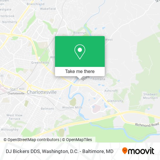 DJ Bickers DDS map