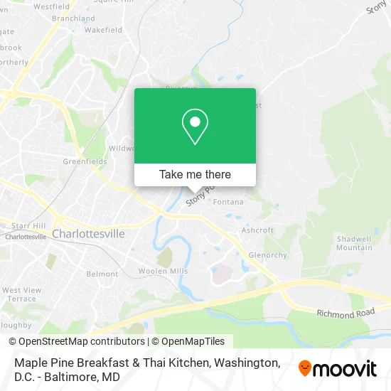 Maple Pine Breakfast & Thai Kitchen map