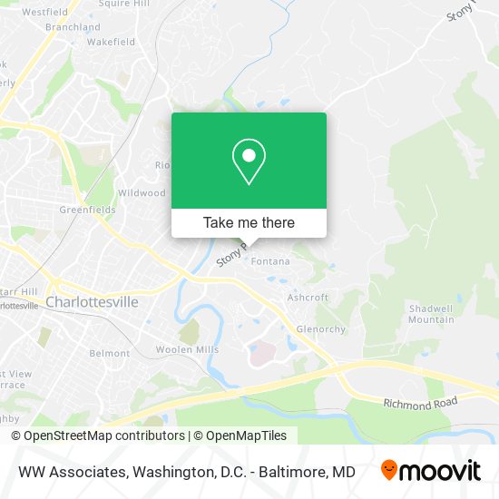 WW Associates map