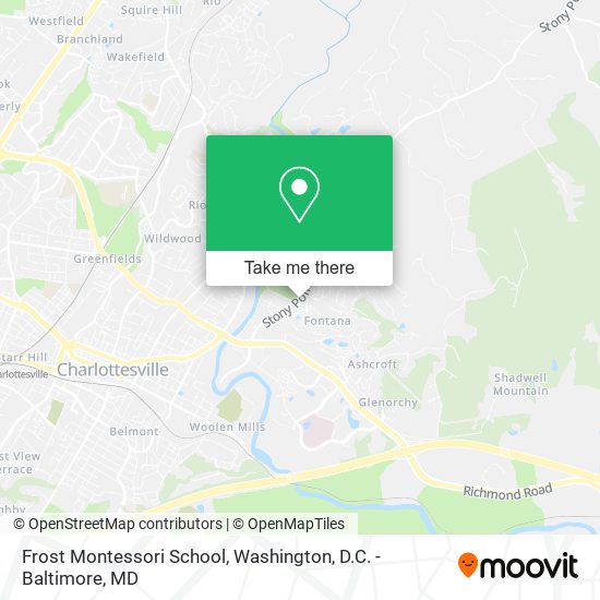 Mapa de Frost Montessori School