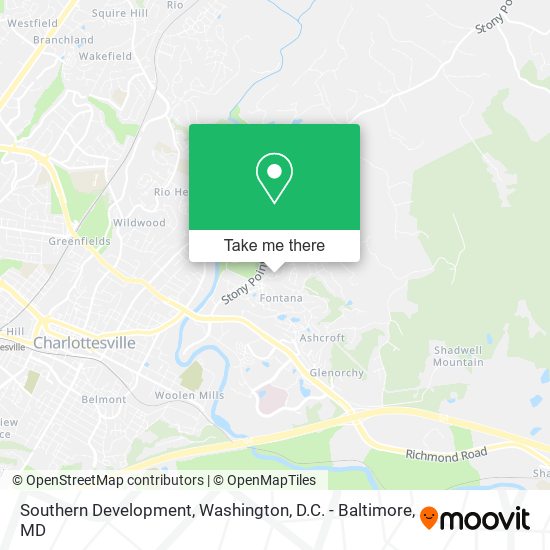 Southern Development map