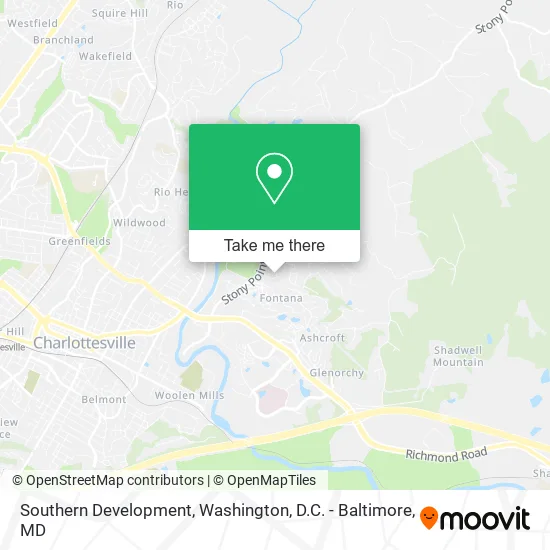 Southern Development map