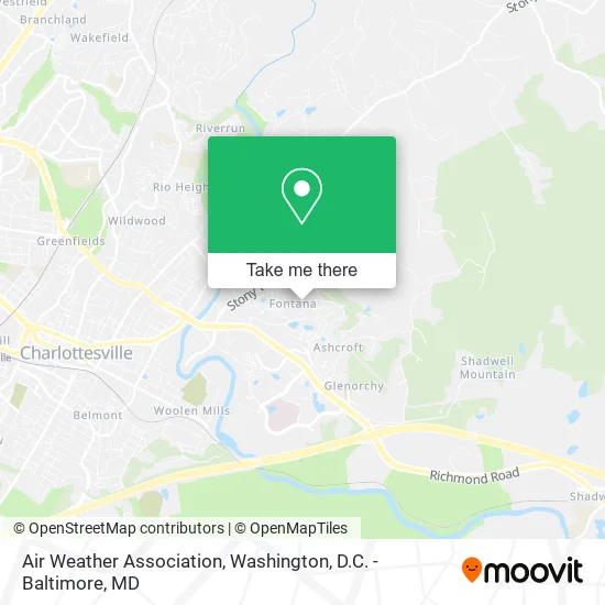 Air Weather Association map