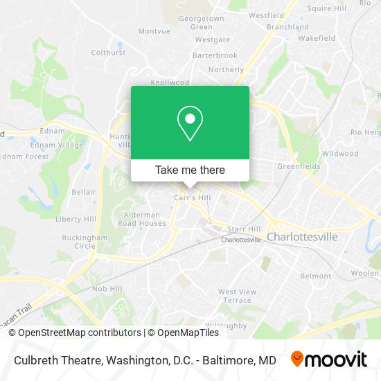 Culbreth Theatre map