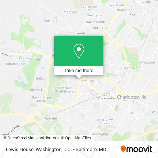 Mapa de Lewis House