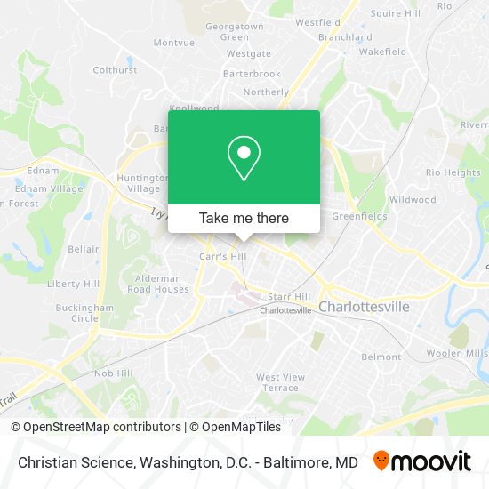 Christian Science map