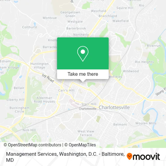 Management Services map