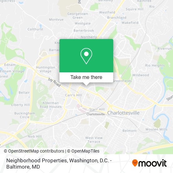 Neighborhood Properties map
