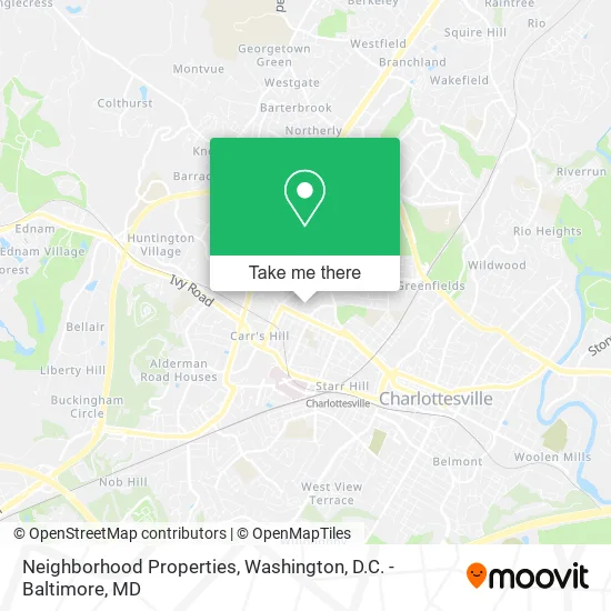 Neighborhood Properties map