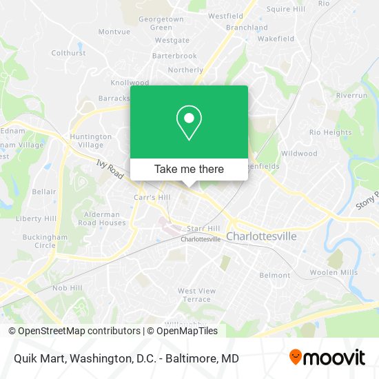 Quik Mart map