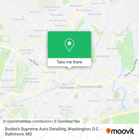 Bodey's Supreme Auto Detailing map