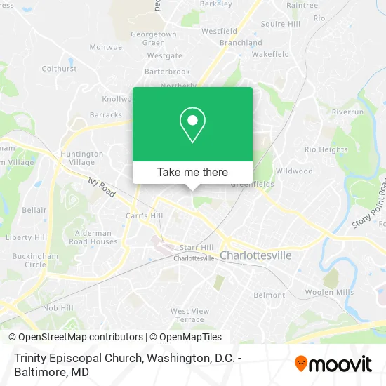 Trinity Episcopal Church map