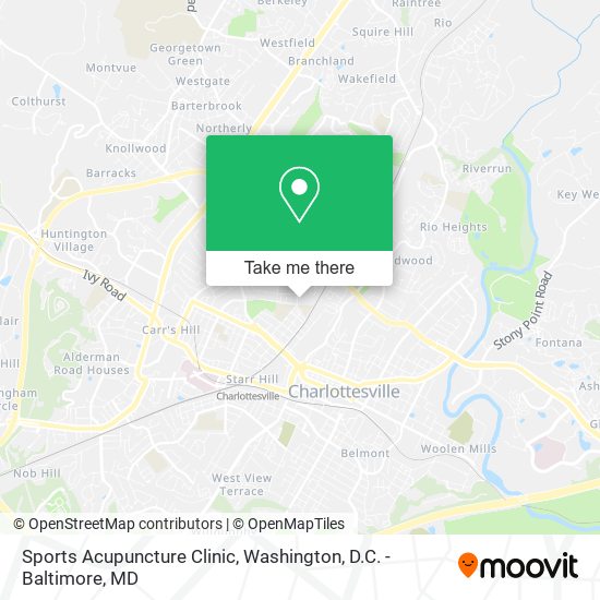 Sports Acupuncture Clinic map
