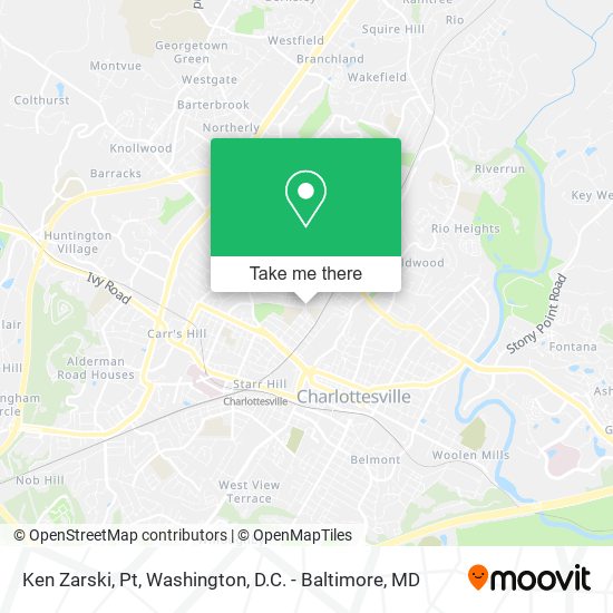 Ken Zarski, Pt map