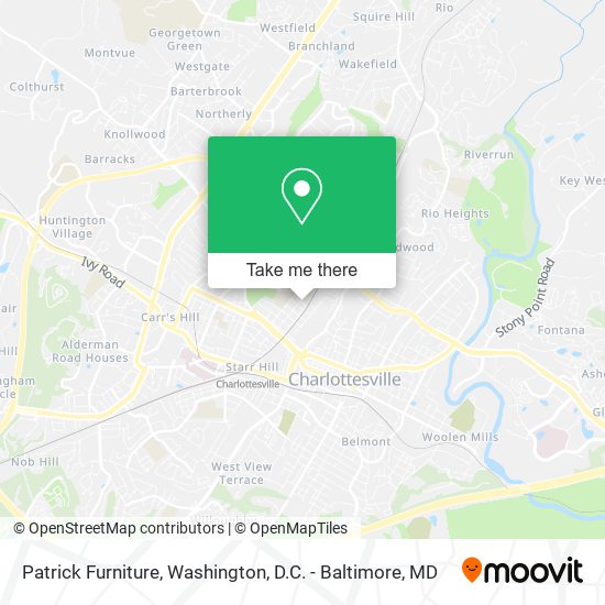 Patrick Furniture map