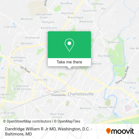 Dandridge William R Jr MD map