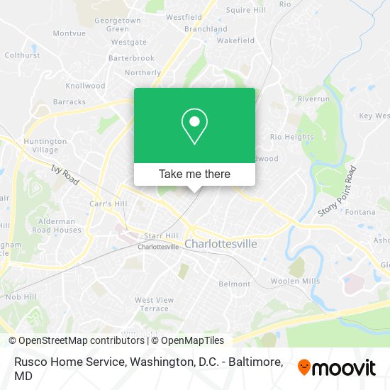 Mapa de Rusco Home Service