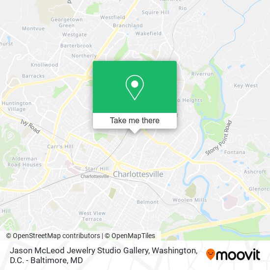Mapa de Jason McLeod Jewelry Studio Gallery