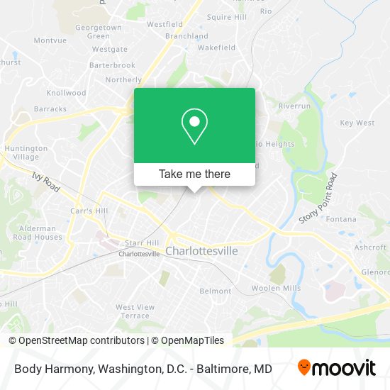 Mapa de Body Harmony