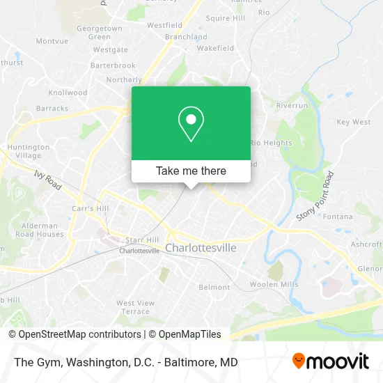 The Gym map