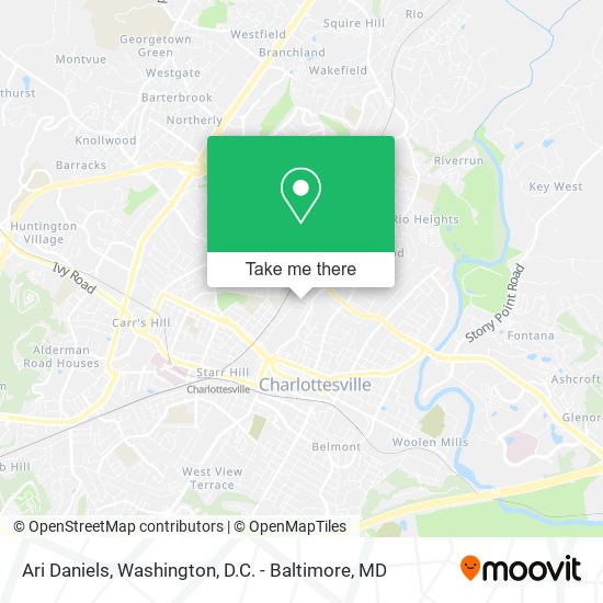 Ari Daniels map