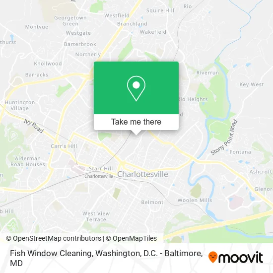 Fish Window Cleaning map