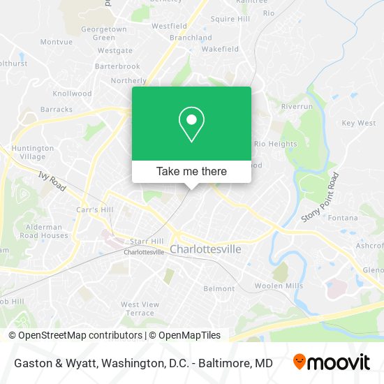 Gaston & Wyatt map