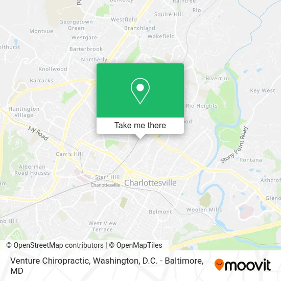 Venture Chiropractic map