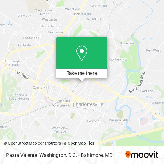 Pasta Valente map