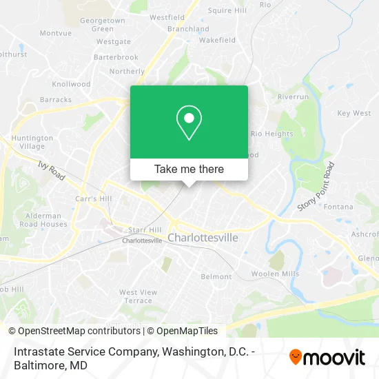 Intrastate Service Company map