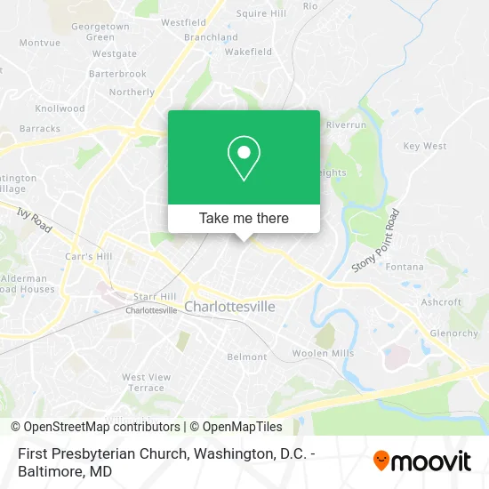 First Presbyterian Church map