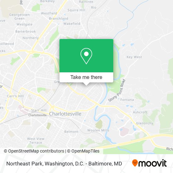 Northeast Park map