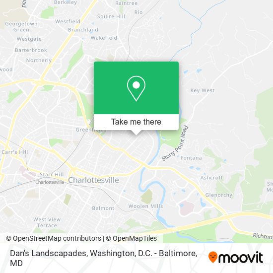 Dan's Landscapades map