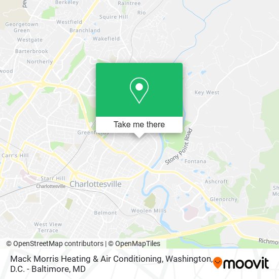 Mapa de Mack Morris Heating & Air Conditioning