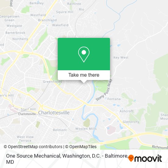 Mapa de One Source Mechanical