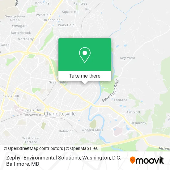Zephyr Environmental Solutions map