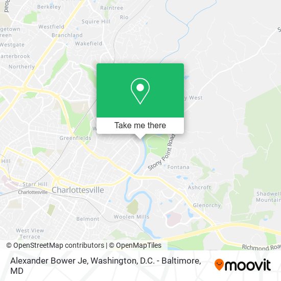 Mapa de Alexander Bower Je
