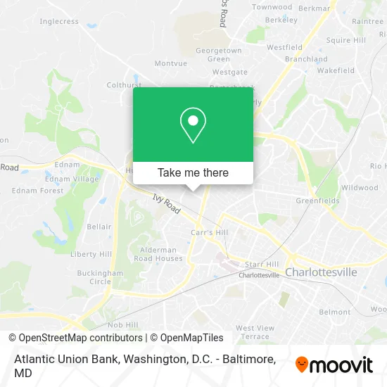 Atlantic Union Bank map