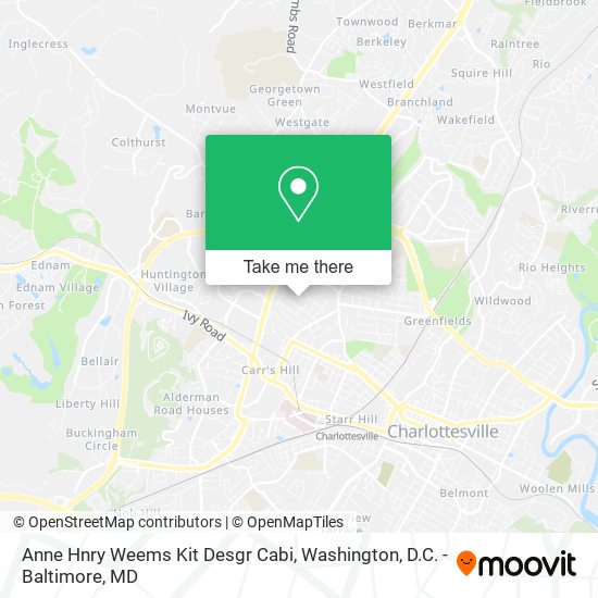 Mapa de Anne Hnry Weems Kit Desgr Cabi