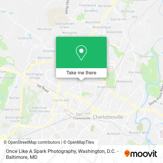 Once Like A Spark Photography map