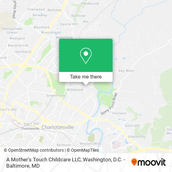 A Mother's Touch Childcare LLC map