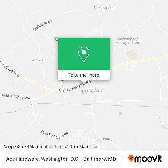 Ace Hardware map