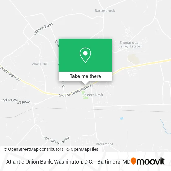 Atlantic Union Bank map
