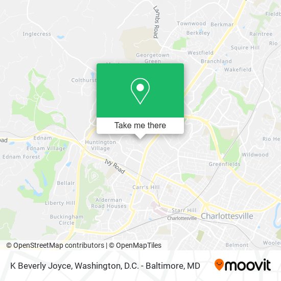 K Beverly Joyce map