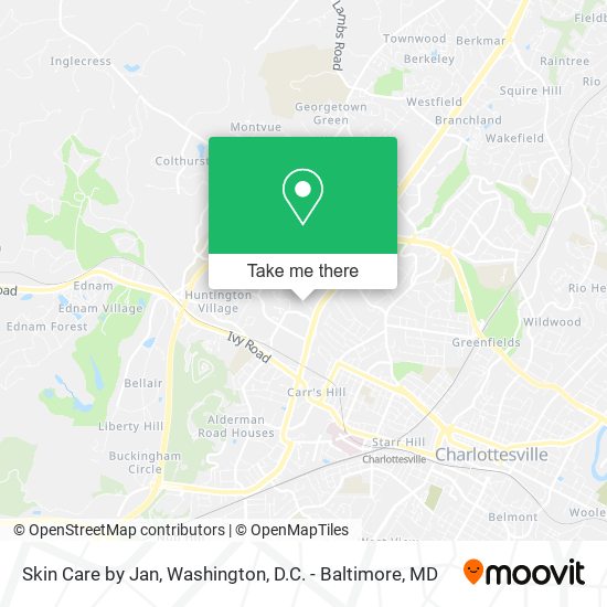 Skin Care by Jan map